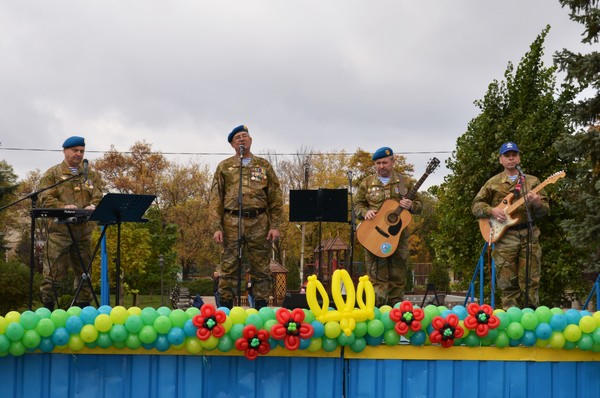 В Курахово отметили Покров и День защитника Украины