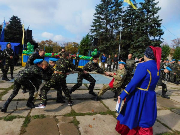 В Курахово отметили Покров и День защитника Украины