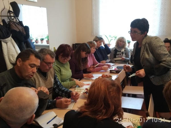 В Марьинке собрались «трудовики» со всего Марьинского района
