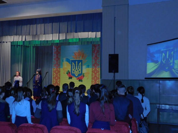 Как в Курахово отпраздновали День Соборности Украины