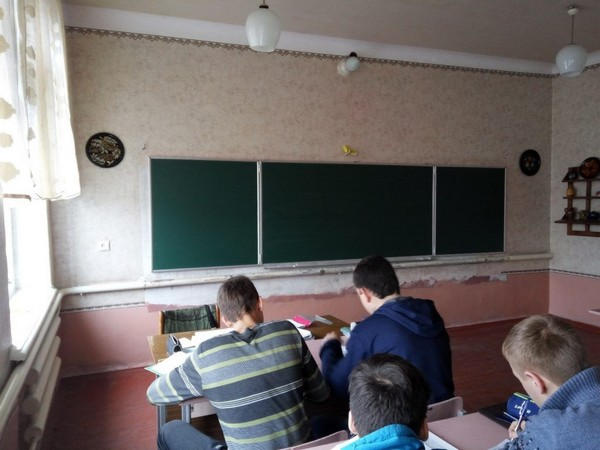 В Кураховской школе появились новые классные доски