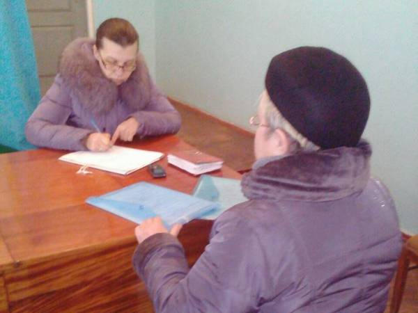 Прифронтовую Красногоровку посетил «мобильный социальный офис»
