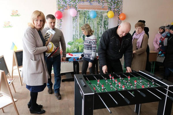 В Красногоровке открыли Социальный центр досуга для пожилых людей и детскую комнату