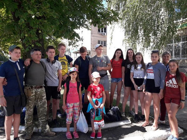 Дети из Марьинки провели незабываемые две недели в курортной зоне Пуща-Водица