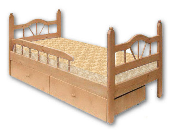 детская односпальная кровать