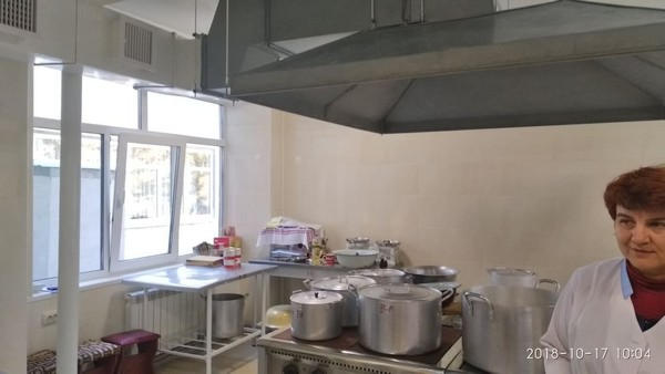 В Курахово в детском саду после капитального ремонта открылся современный пищеблок