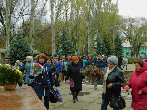 Как в Курахово отметили День освобождения Украины от фашистских захватчиков