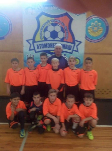 Кураховские футболисты приняли участие во Всеукраинском турнире по футзалу