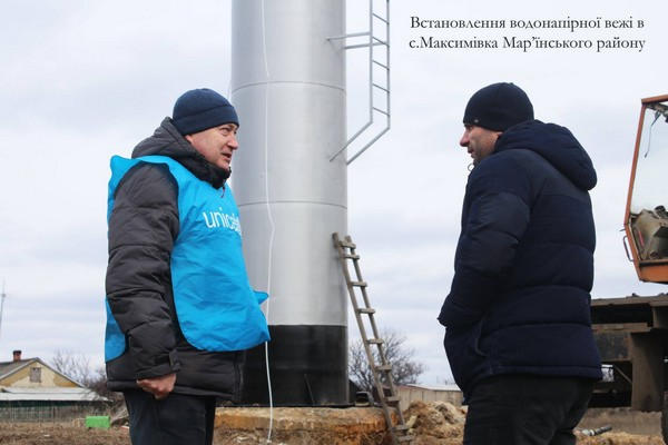 Жители еще одного села в Марьинском районе получили качественное водоснабжение