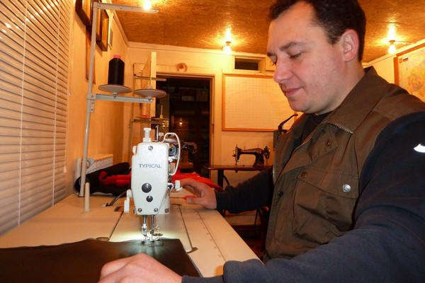 Переселенец из Красногоровки организовал собственный бизнес на линии фронта