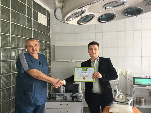 Городская больница Курахово получила современное медицинское оборудование