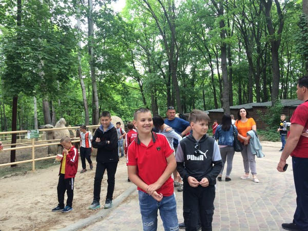 Угледарские школьники весело провели время в Харькове