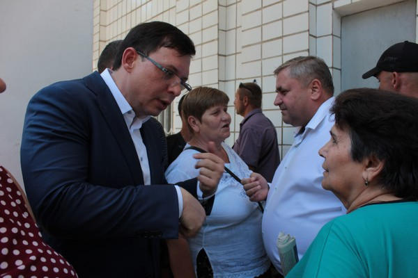 Евгений Мураев в Курахово: «Я не могу позволить, чтобы люди Порошенко вошли в Раду»