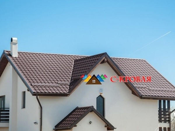Металлочерепица – классический выбор покрытия для крыши