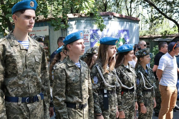 В Курахово состоялось открытие военно-патриотического обучения «Будущий воин»