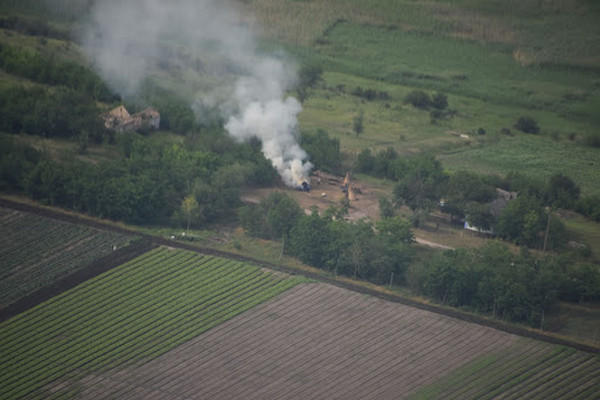 Воздушный патруль обнаруживает лесные пожары на Харьковщине
