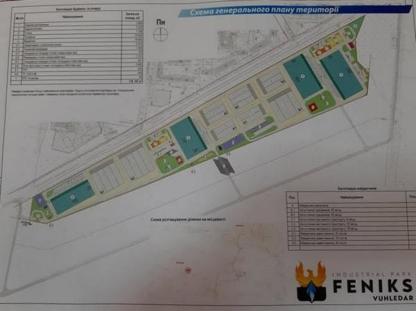 В Угледаре представили концепцию Индустриального парка «Feniks - Vuhledar», который поможет создать около 1500 рабочих мест