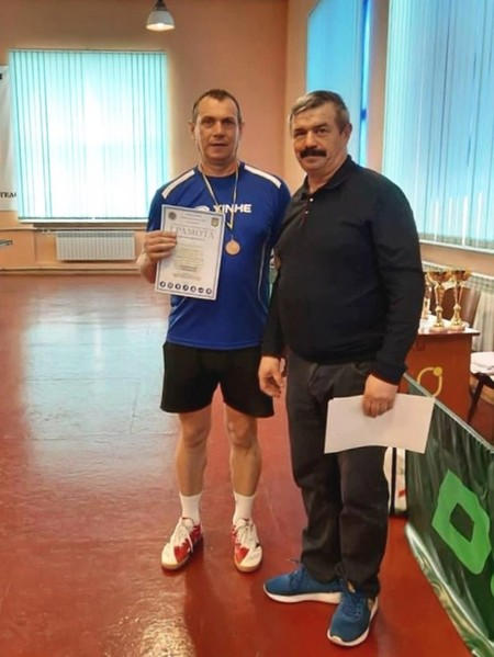 Великоновоселковская громада выиграла областные соревнования по настольному теннису