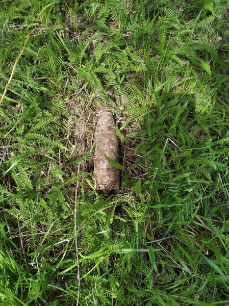 В Великоновоселковской громаде обнаружили артиллерийский снаряд