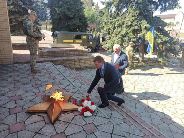 Как в Марьинской громаде отметили День освобождения Донбасса