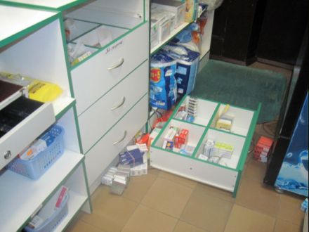 В Красногоровке водители "скорой помощи" предотвратили разбойное нападение на аптеку (фото)