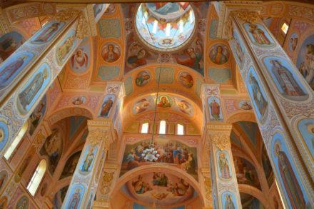 В селе Георгиевка освятили новый собор, построенный по образцу XVI века (фото)