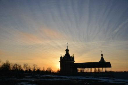 В селе Георгиевка освятили новый собор, построенный по образцу XVI века (фото)