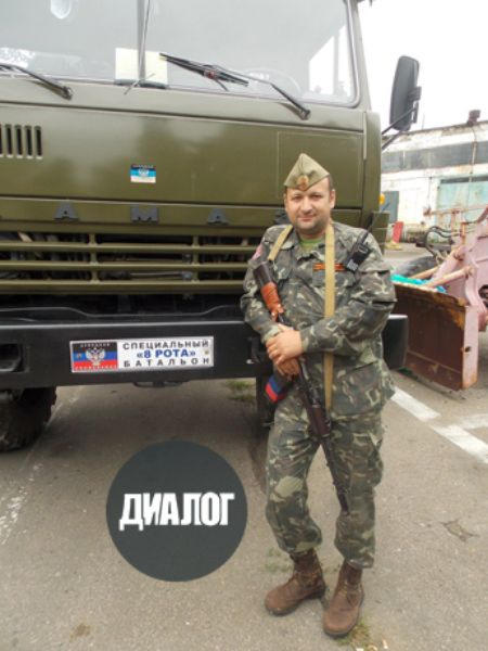 Марьинский блокпост охраняет батальон "8 рота", подчиненный лично Игорю Стрелкову (фото)