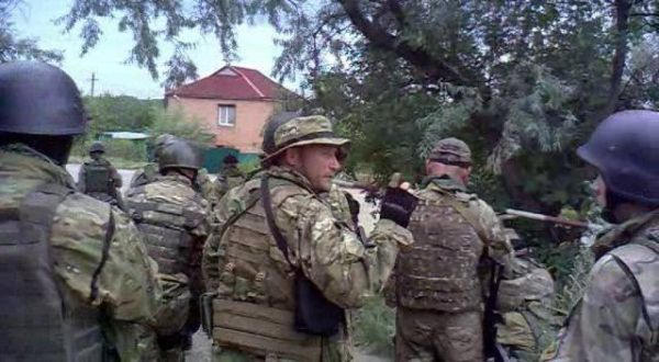 Лидер "Правого сектора" принял участие в одном из боев в Марьинском районе (фото)