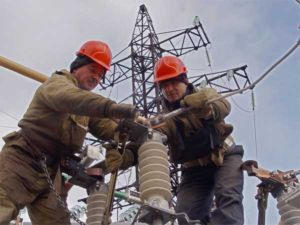 Энергетики ликвидировали последствия боевых действий в Красногоровке