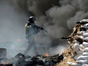 Боевики из минометов обстреляли блокпост в Марьинском районе