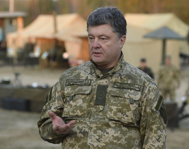 Президент Украины проверил линию обороны
