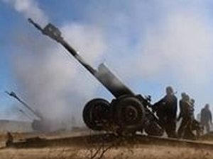 Боевики “поливают” Красногоровку из артиллерии