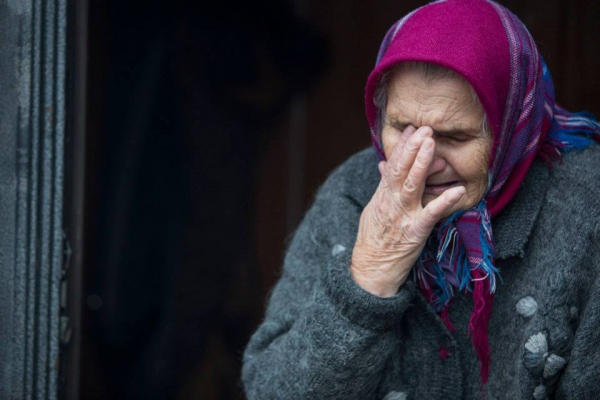 В Марьинке многие старики находятся на грани голодной смерти