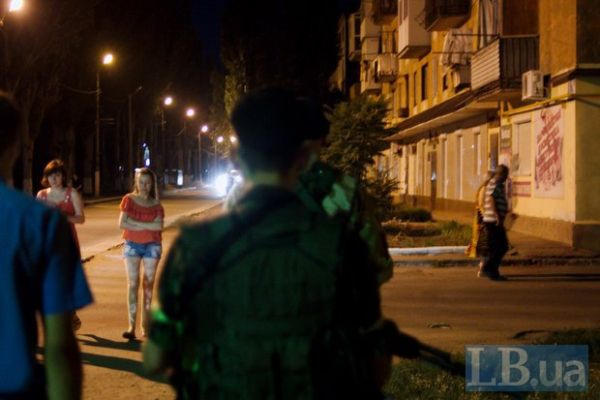 Батальон "Донбасс" патрулирует улицы Курахово