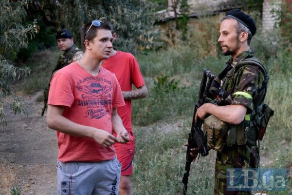 Бойцы "Донбасса" патрулирую Курахово
