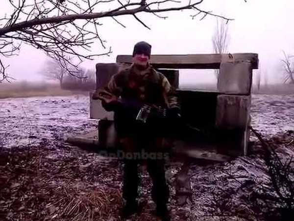 Видеофакт: Боевики из России воюют под Красногоровкой