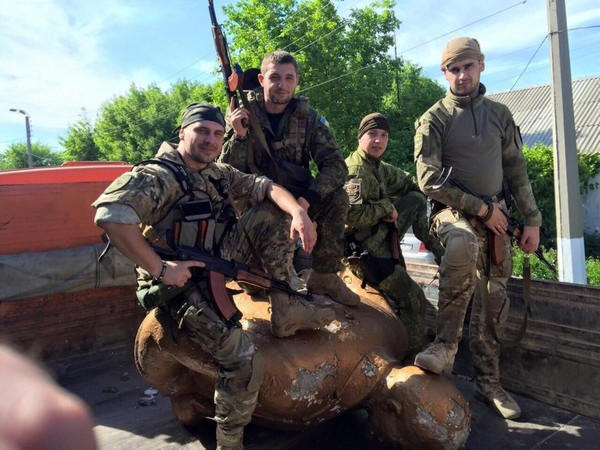 Командир батальона «Киев-1» поделился подробностями сноса памятника Ленину в Курахово
