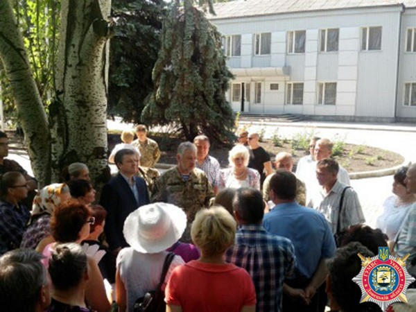 Новый губернатор донетчины посетил Курахово и Красногоровку