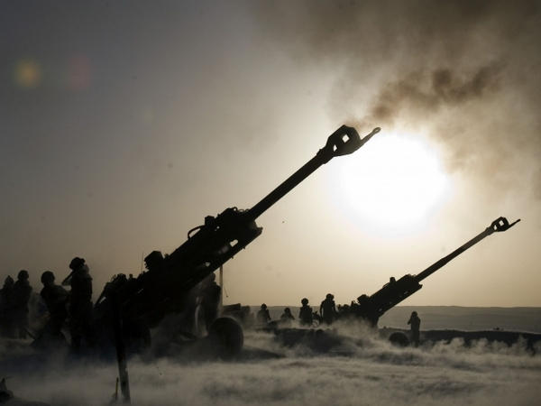 Боевики обстреляли село Зоряное из артиллерии калибра 152-мм