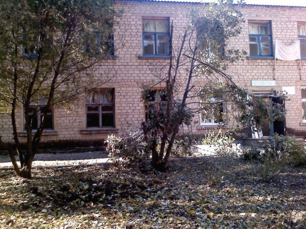 Боевики обстреляли больницу прифронтовой Красногоровки