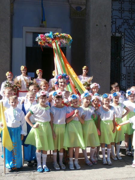 Празднование Дня Независимости Украины в Марьинском районе