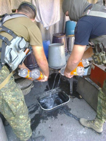 В Курахово батальон «Киев-1» объявил «войну» самогонщикам