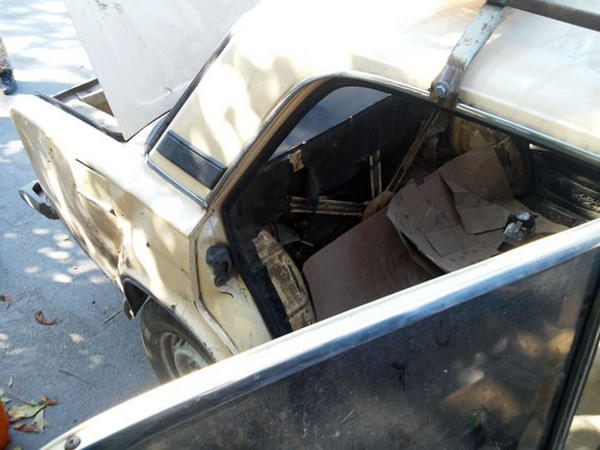 Житель Красногоровки ездил на автомобиле с гранатой