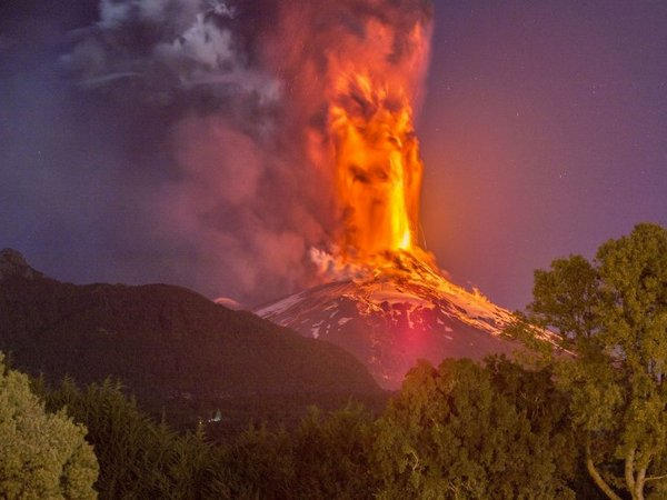 действующие вулканы мира