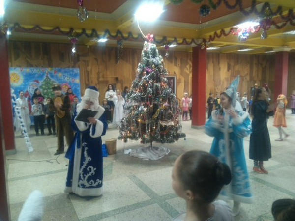 Новогодняя феерия в Курахово