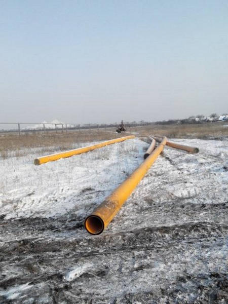 Восстановление газопровода «Марьинка - Красногоровка» становится все более опасным