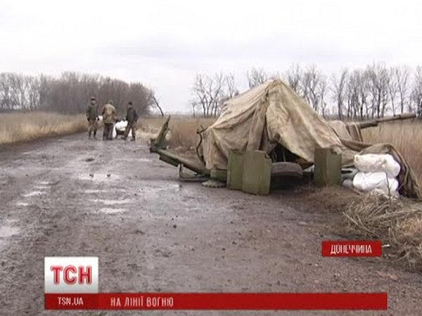 Под Красногоровкой украинские военные дают боевикам «нормальную ответку»