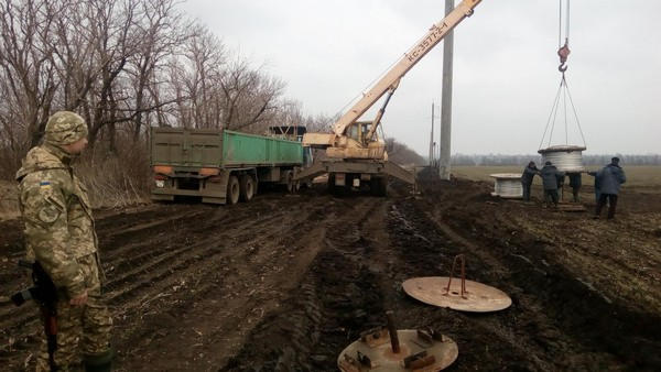 Строительство резервной линии электроснабжения Красногоровки может быть закончено в начале марта