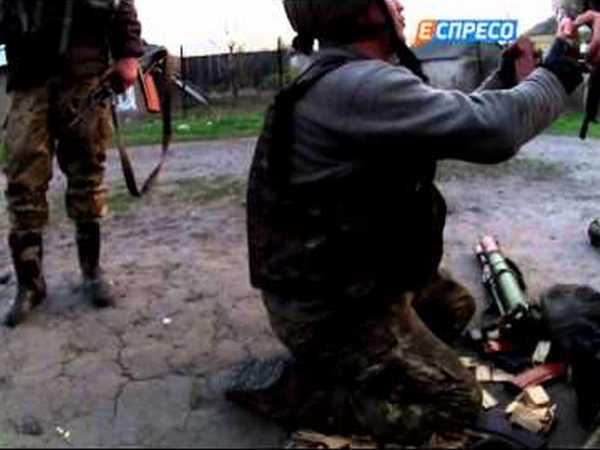«Ответка» украинских военных в Марьинке